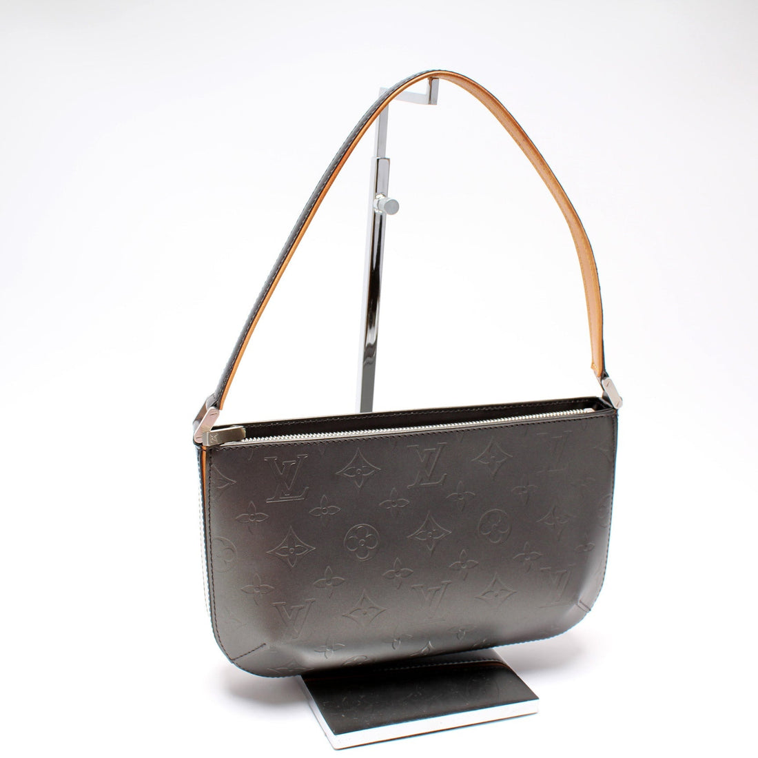 Fowler Monogram Mat Leather