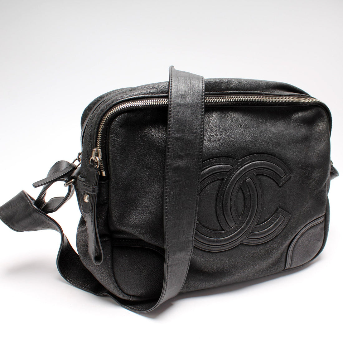 CC Camera Bag Large Washed Calfskin 14M