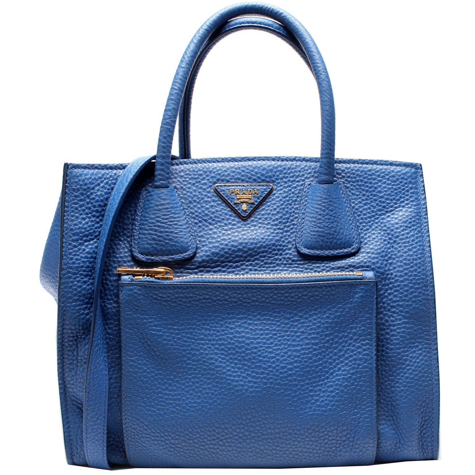 Vitello Daino Front Pocket Tote