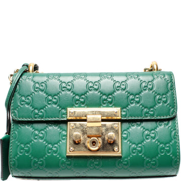 409487 Padlock Guccissima Small