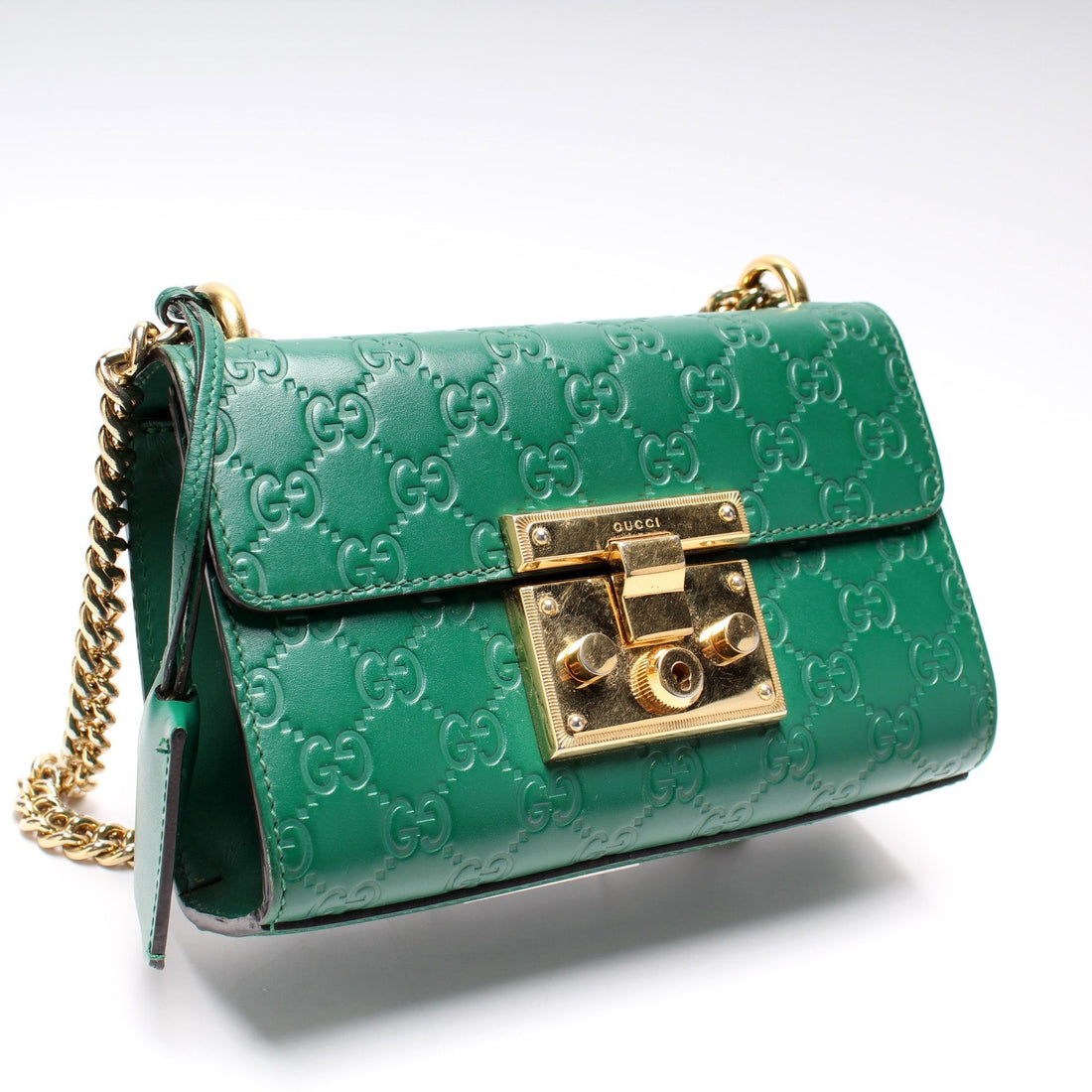 409487 Padlock Guccissima Small