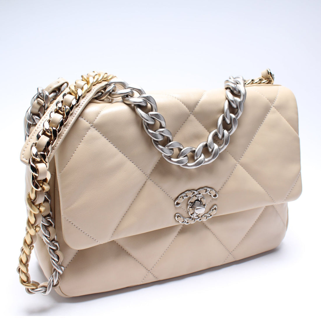 Quilted Goatskin 19 Large Flap