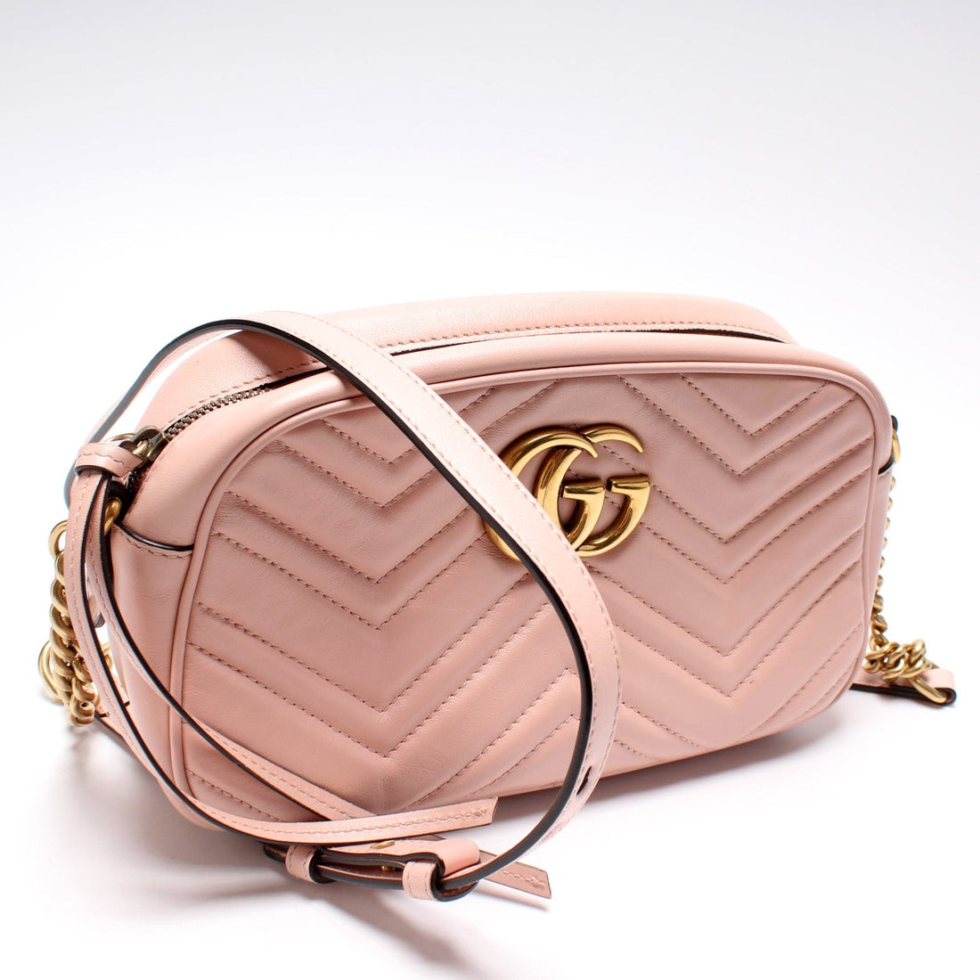 447632 Marmont Small Leather Camera Bag