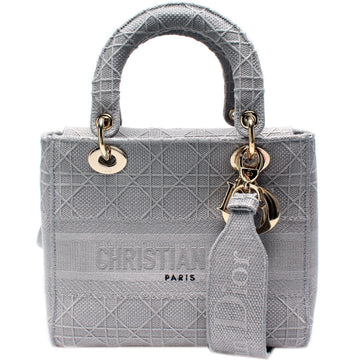 Lady D-Lite Embellished Cannage Medium