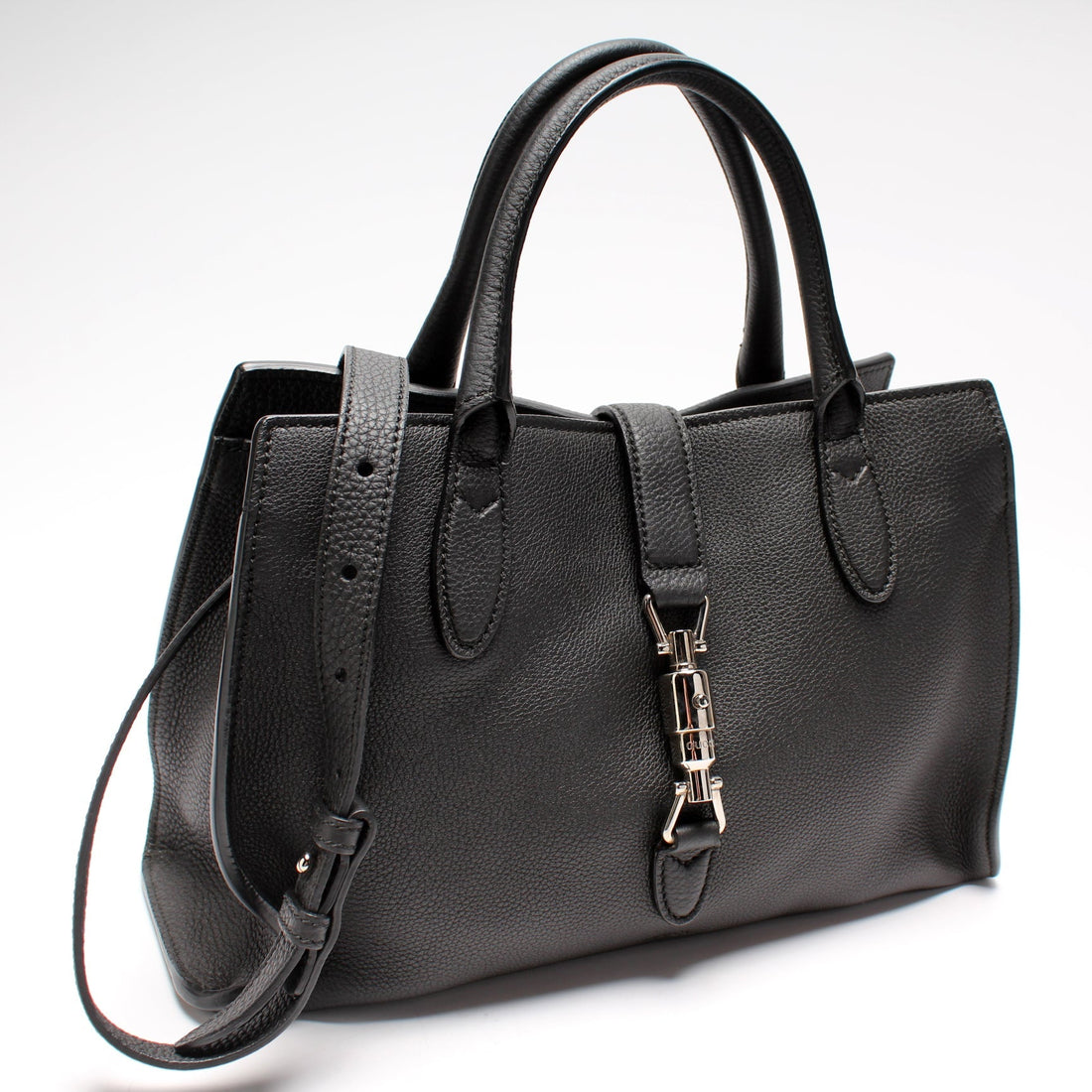 365460 Jackie Small Tote Soft Calfskin