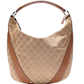 124357 GG Canvas Hobo Bag