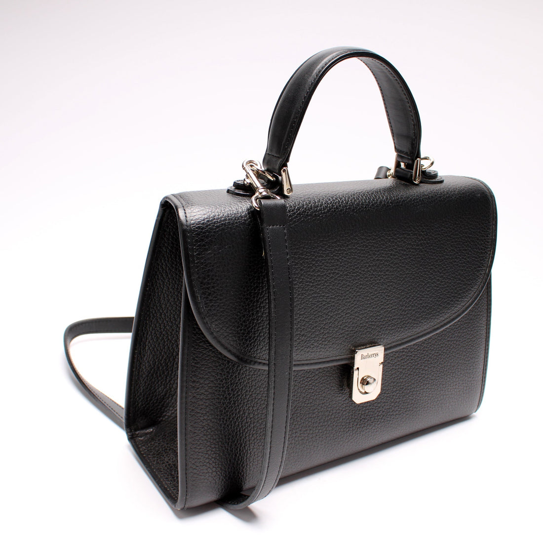 Top Handle Leather Shoulder Bag Vintage