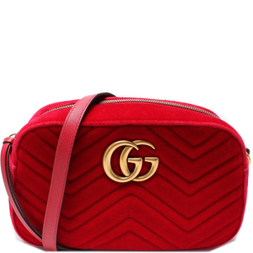 447632 Marmont Small Velvet Camera Bag