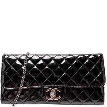 CC Flap Wallet Patent Quilted 14M