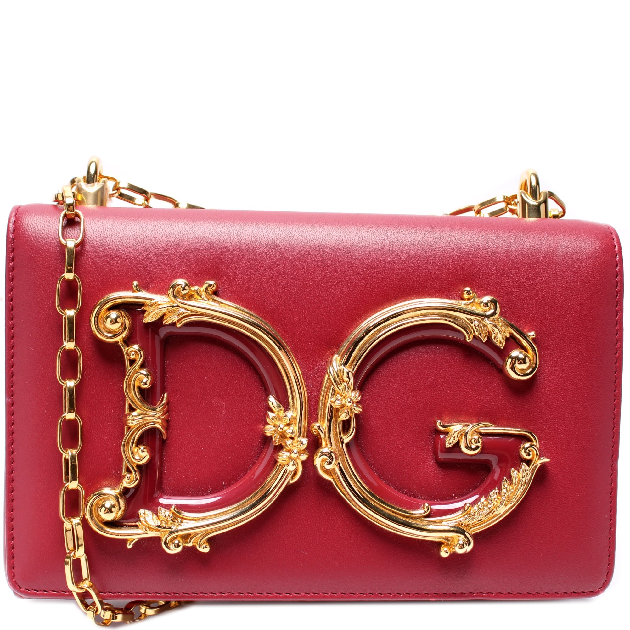 DG Girls Shoulder Bag Nappa Leather
