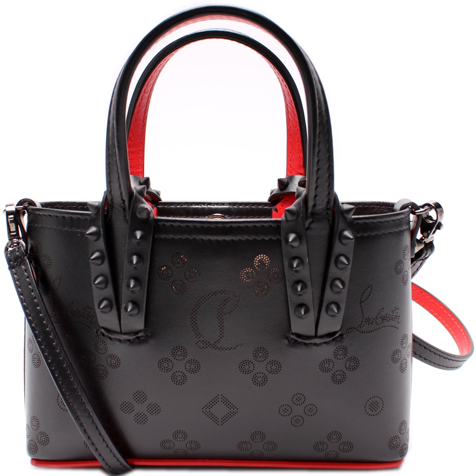 Cabata Nano Loubinthesky Perforated E/W Tote