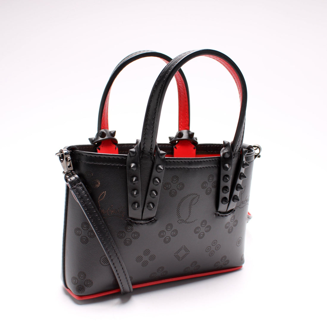 Cabata Nano Loubinthesky Perforated E/W Tote