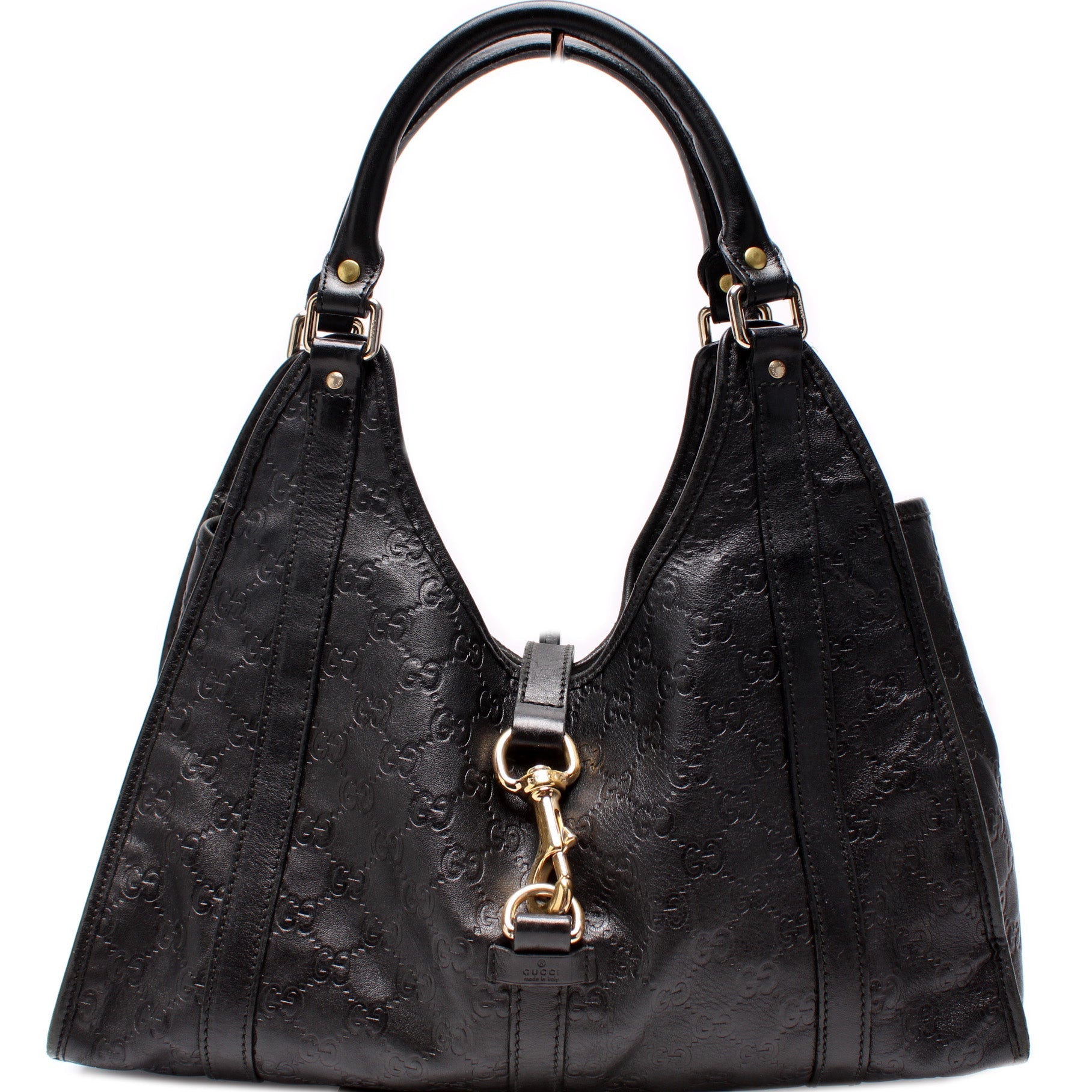 203494 GG Leather Medium Joy Shoulder Bag
