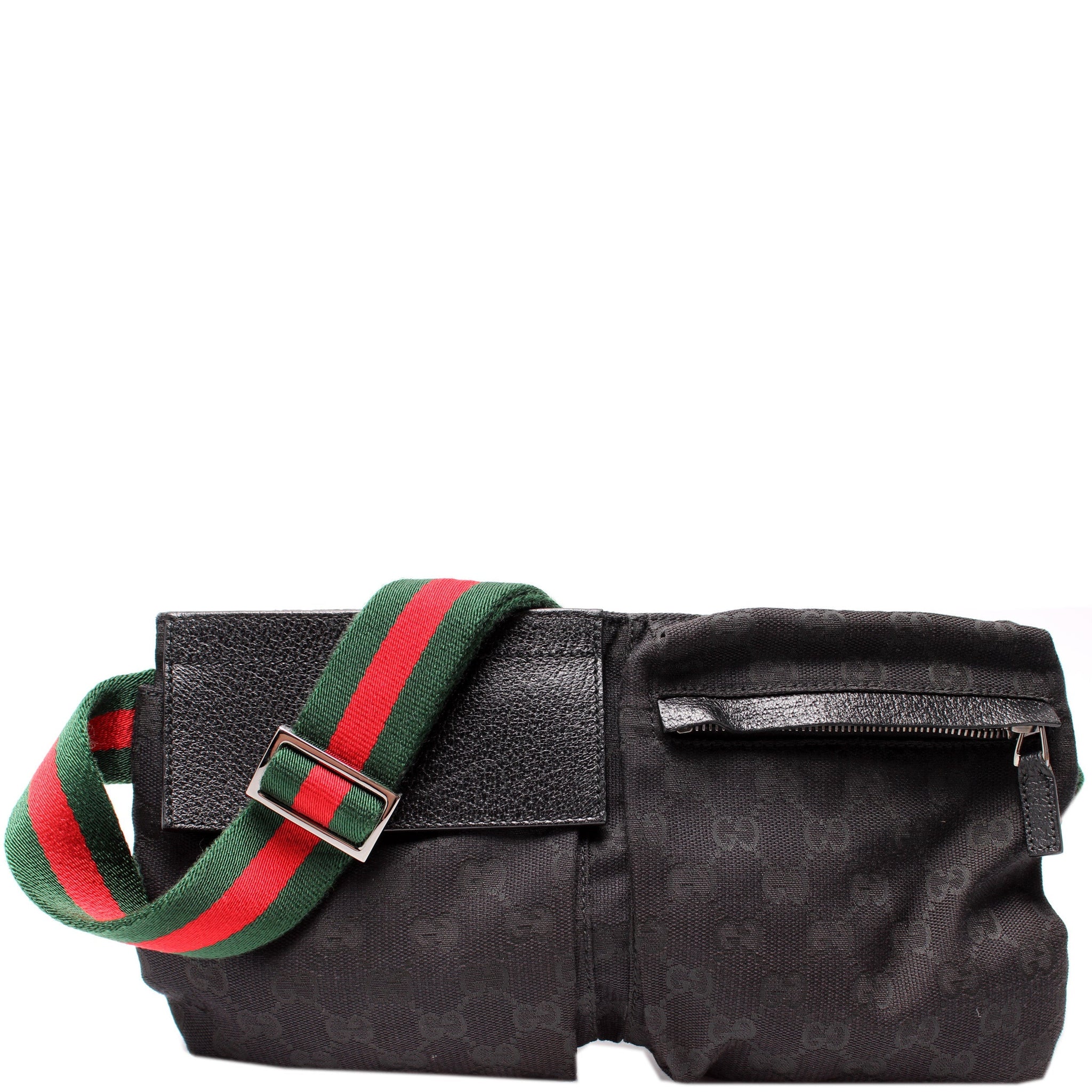 28566 GG Coated Canvas Waist Bag