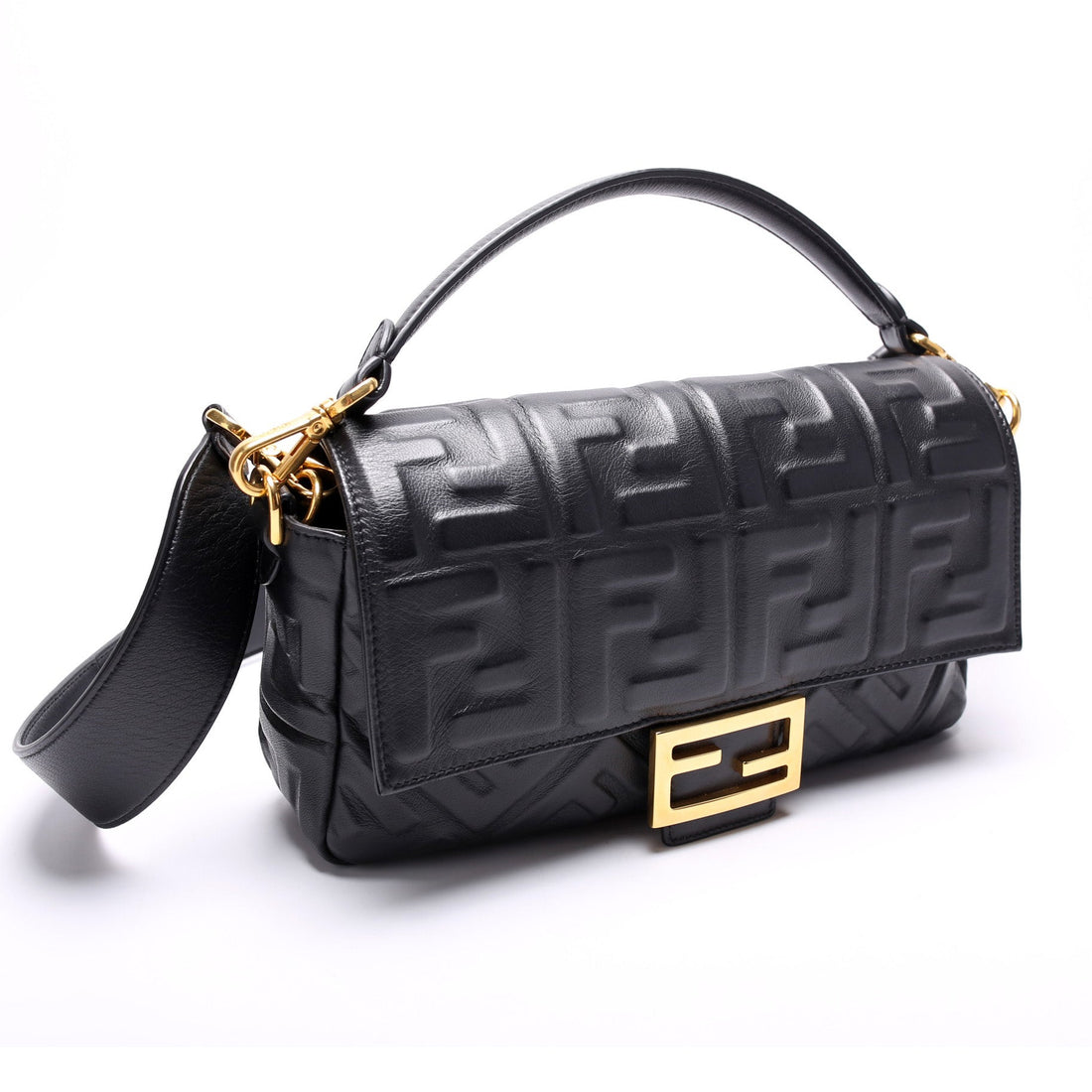 8BR600 Baguette FF Embossed Nappa