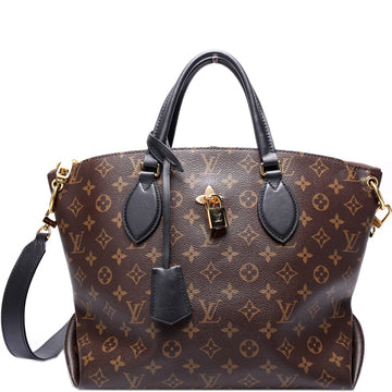 Flower Zipped Tote MM Monogram