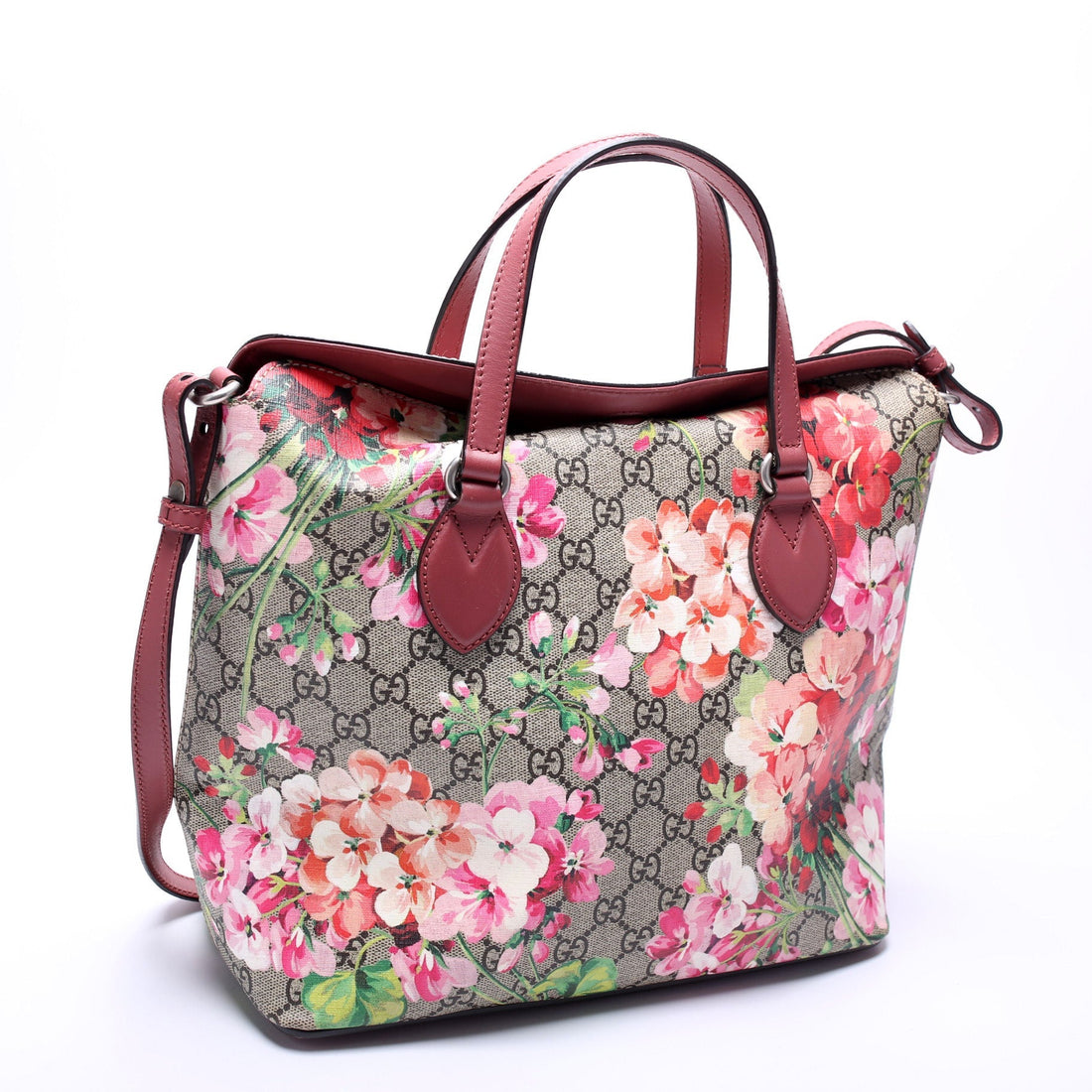 429147 GG Blooms Fold Over Tote