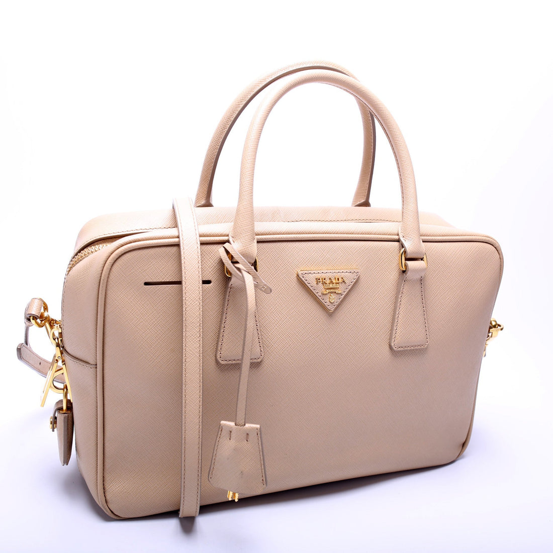 Saffiano Lux Bauletto Bag