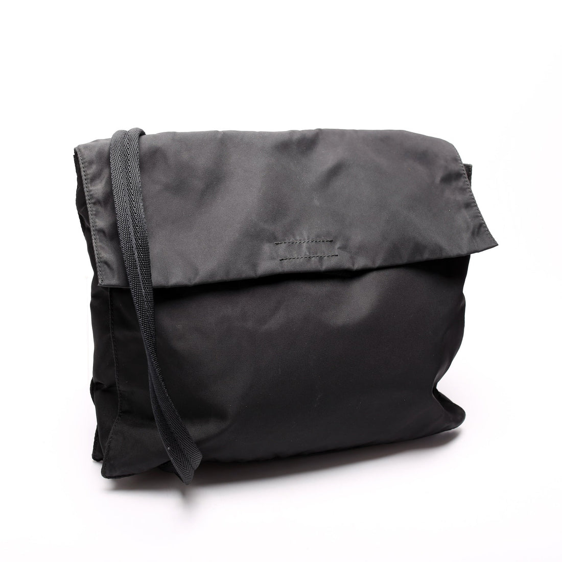 Nylon Flap Shoulder Bag