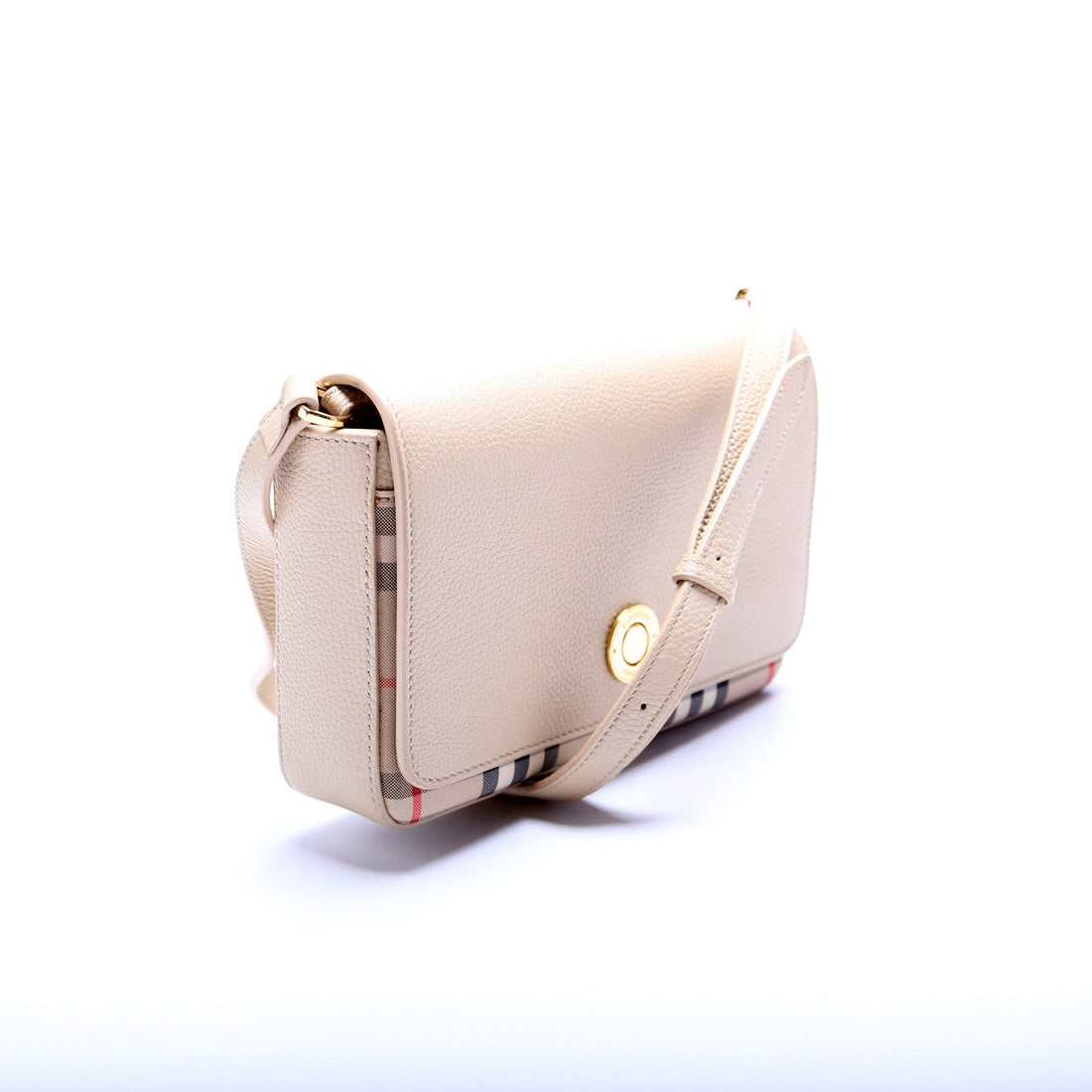 Hampshire Crossbody Leather/Vintage Check