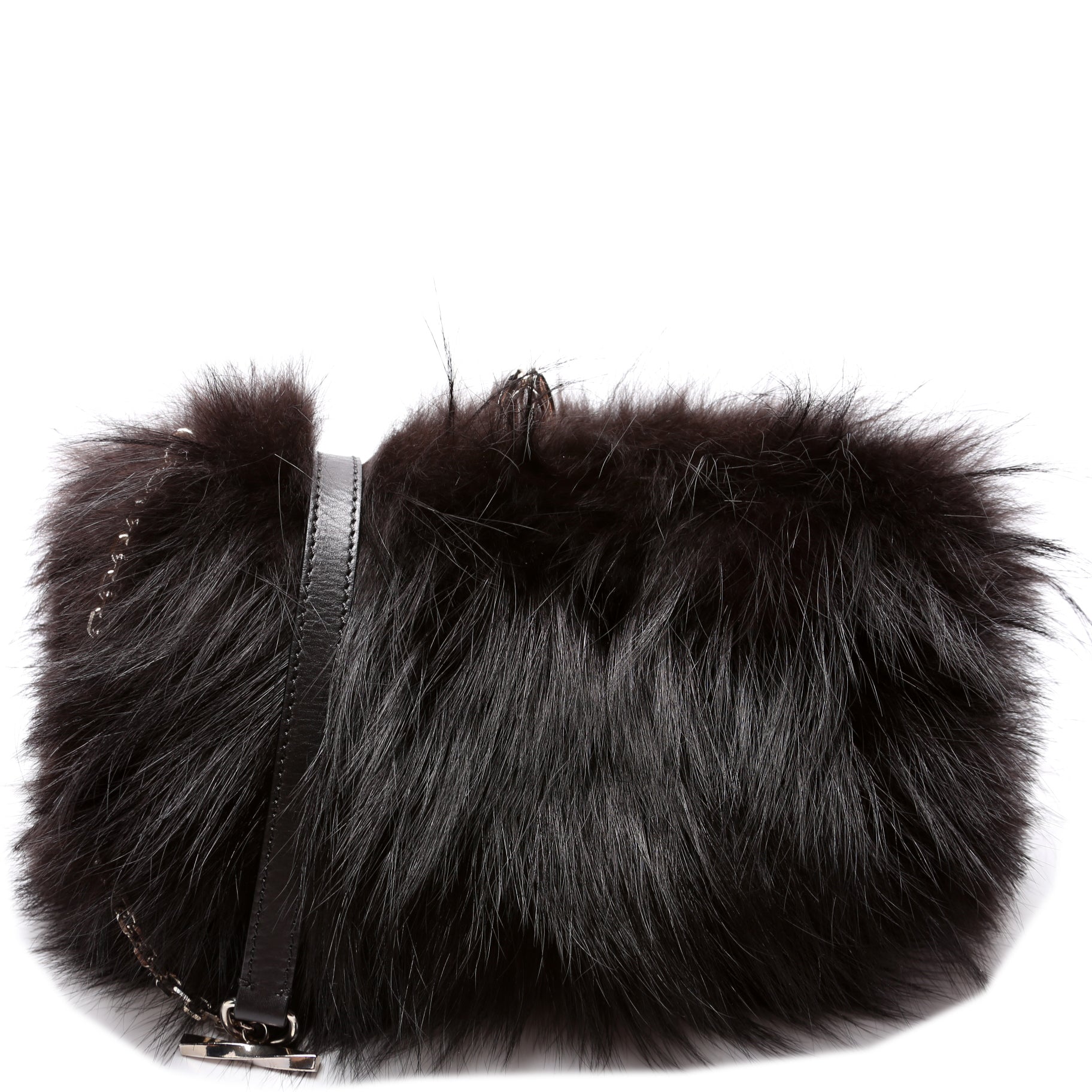 Anastasia Clutch Fox Fur