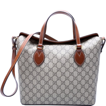 429147 GG Canvas Fold Over Tote