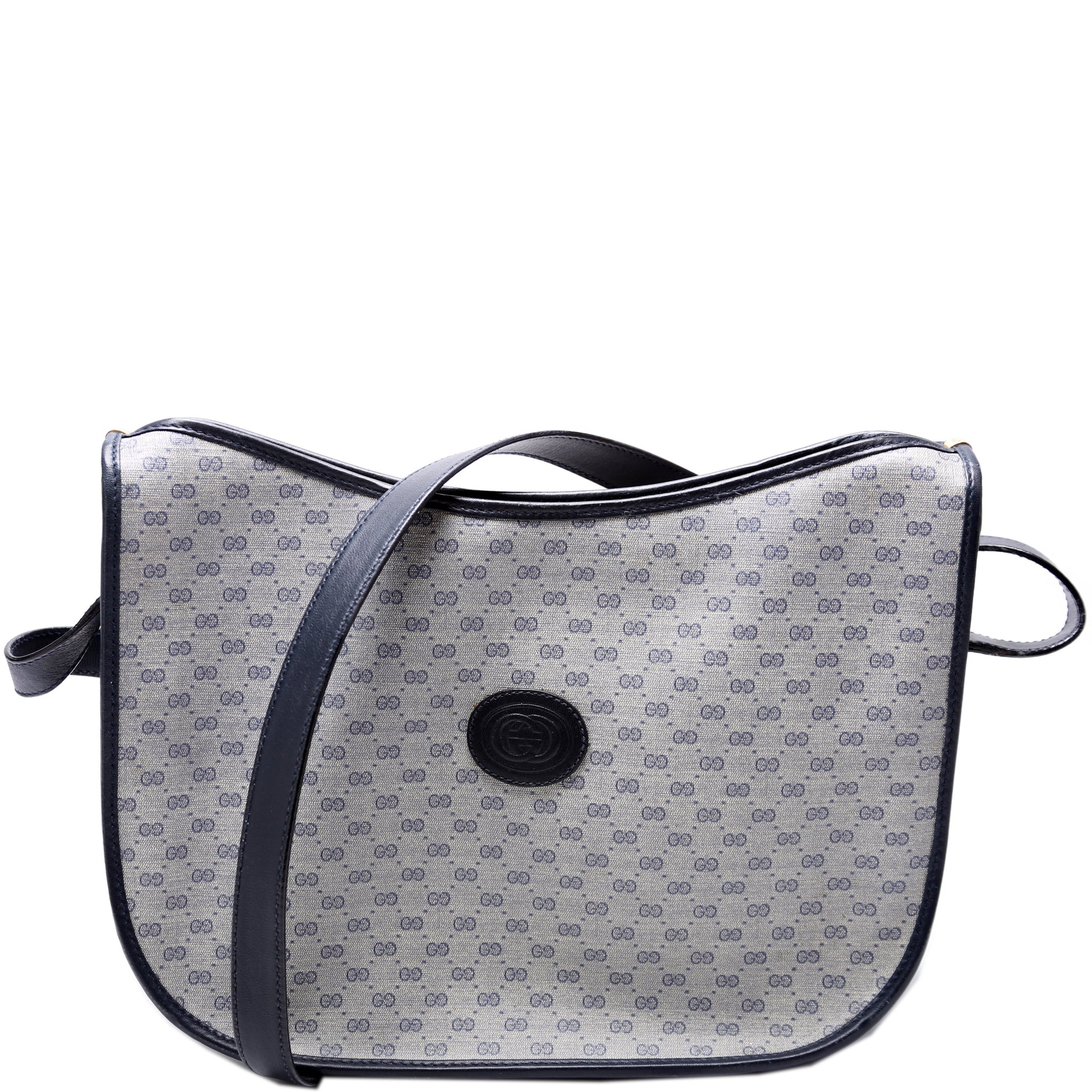 001-113 Micro GG Coated Canvas Hobo Vintage