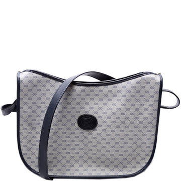 001-113 Micro GG Coated Canvas Hobo Vintage