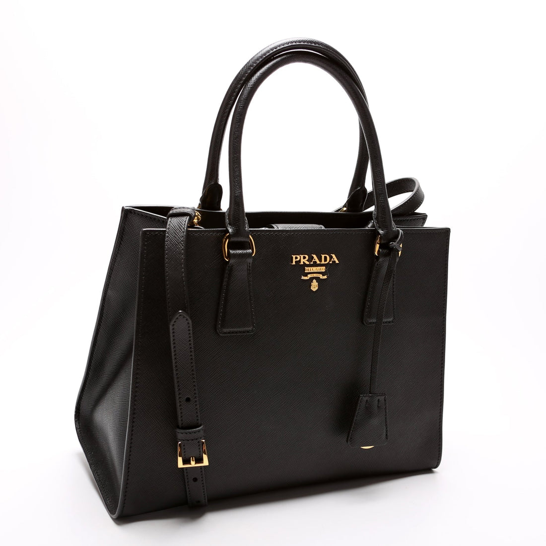 1BA118 Saffiano Lux Leather Tote