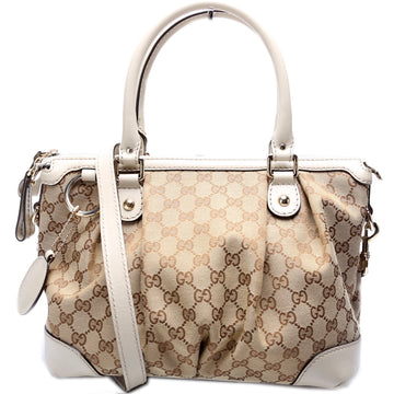 247902 GG Canvas Sukey Satchel