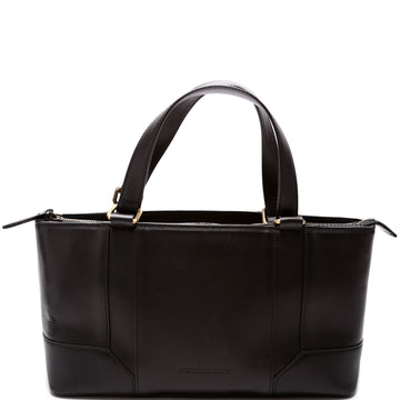 Leather Top Handle Bag