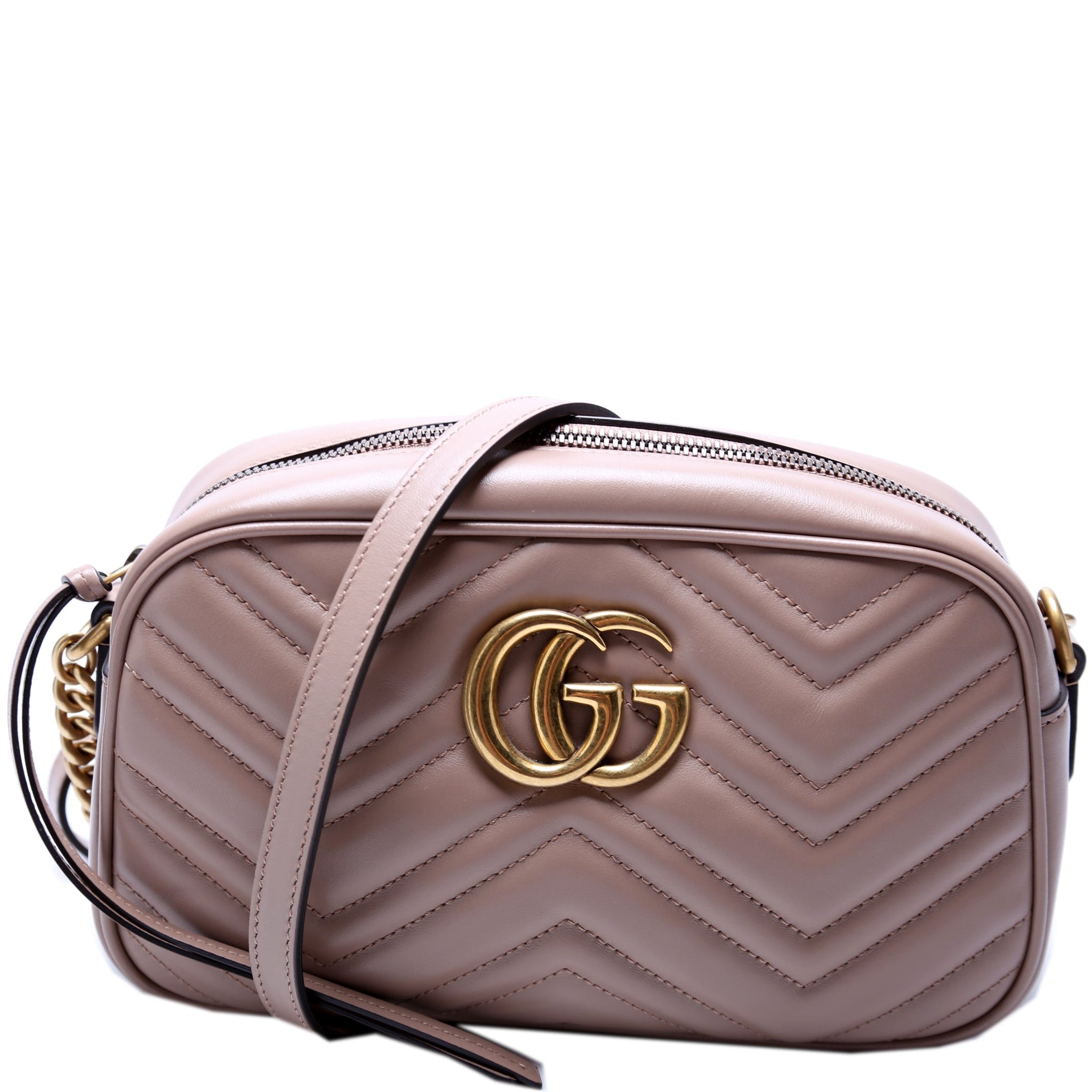 447632 Marmont Small Leather Camera Bag