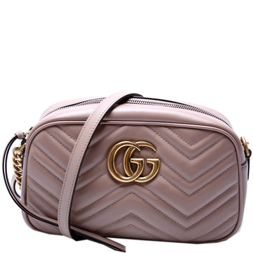 447632 Marmont Small Leather Camera Bag