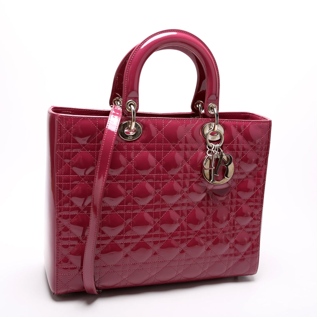 Lady Dior Large Patent