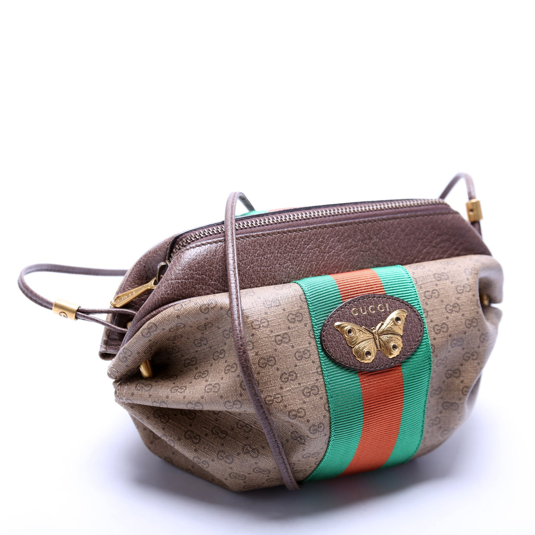 564582 GG Supreme New Candy Butterfly Web Crossbody