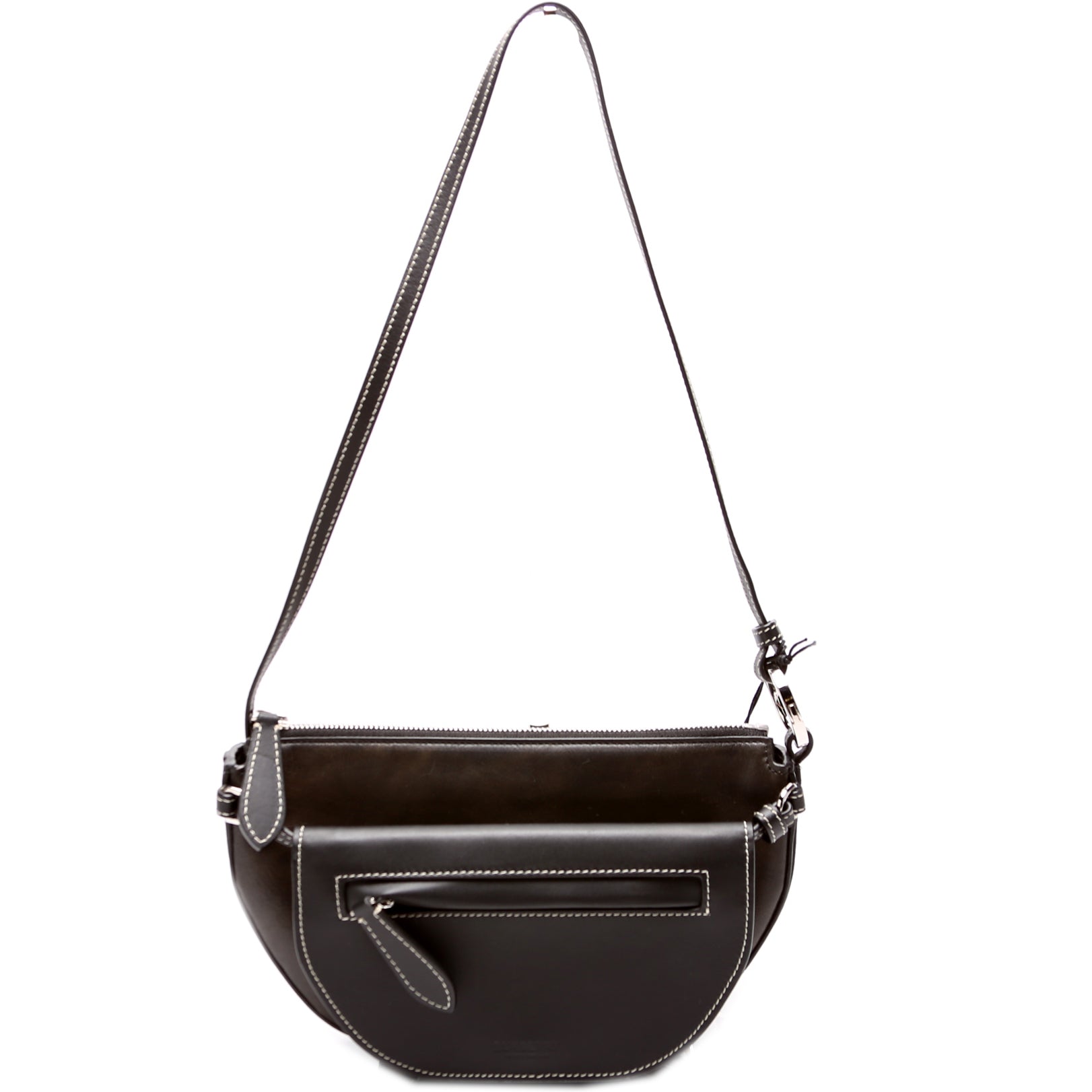 Double Olympia Shoulder Bag Smooth Leather