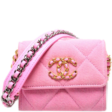 19 Flap Coin Purse W/Chain