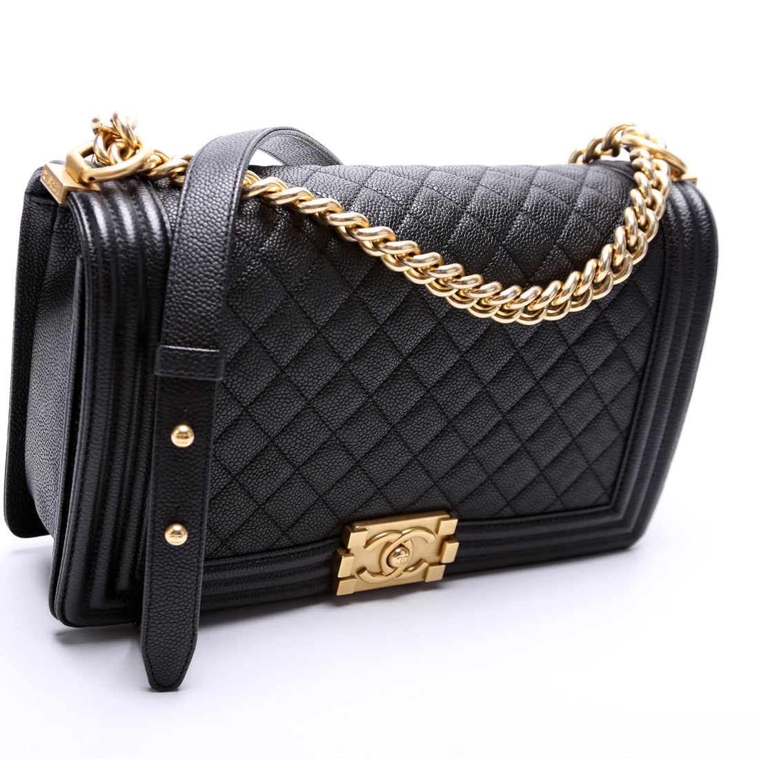 Boy Flap Medium New Caviar 23M