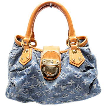 Pleaty Denim Monogram