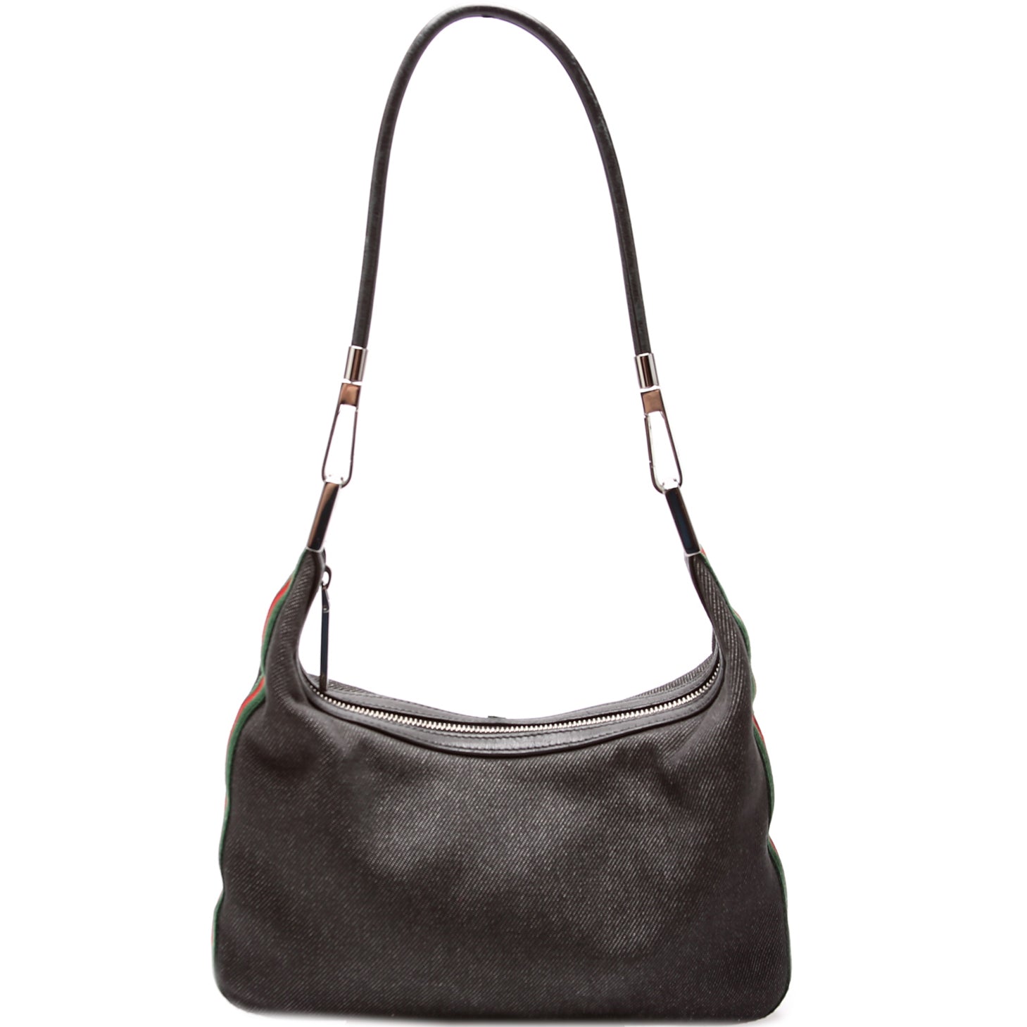 01233 Canvas Web Clasp Hobo