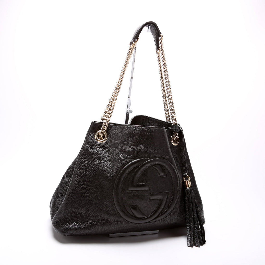 308982 Soho Leather Shoulder Medium