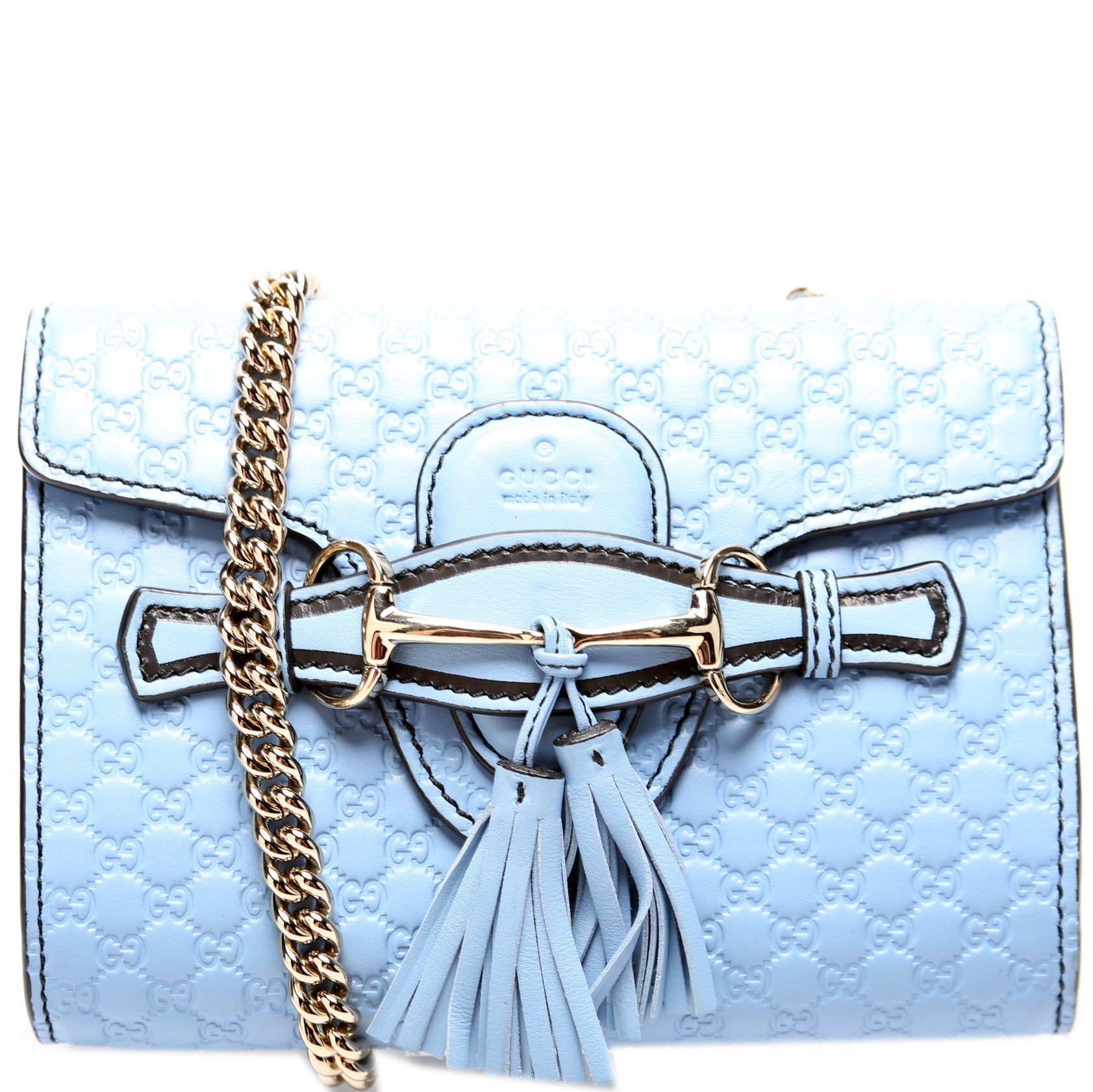 449636 Micro Guccissima Mini Emily Shoulder Bag
