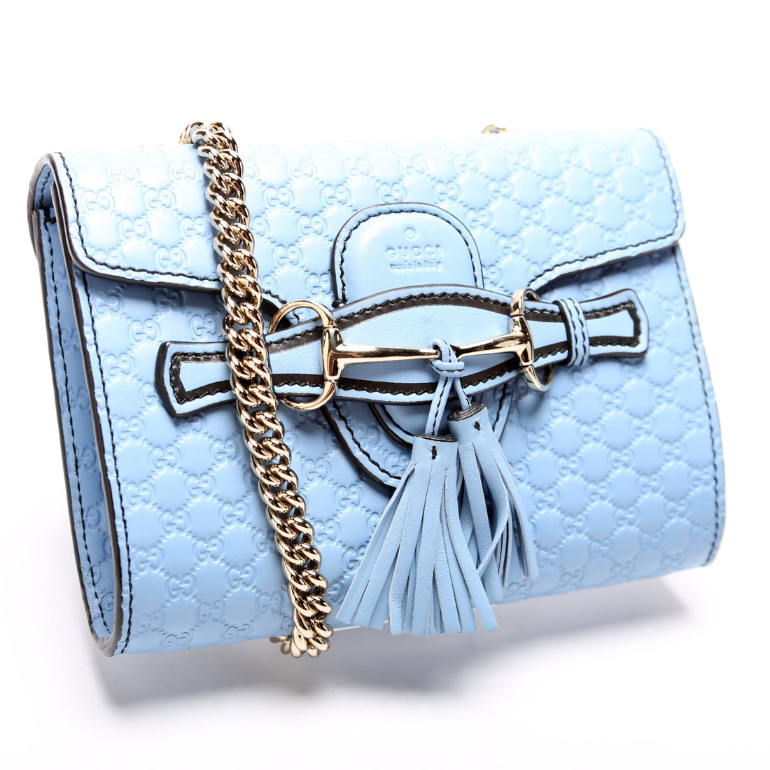 449636 Micro Guccissima Mini Emily Shoulder Bag