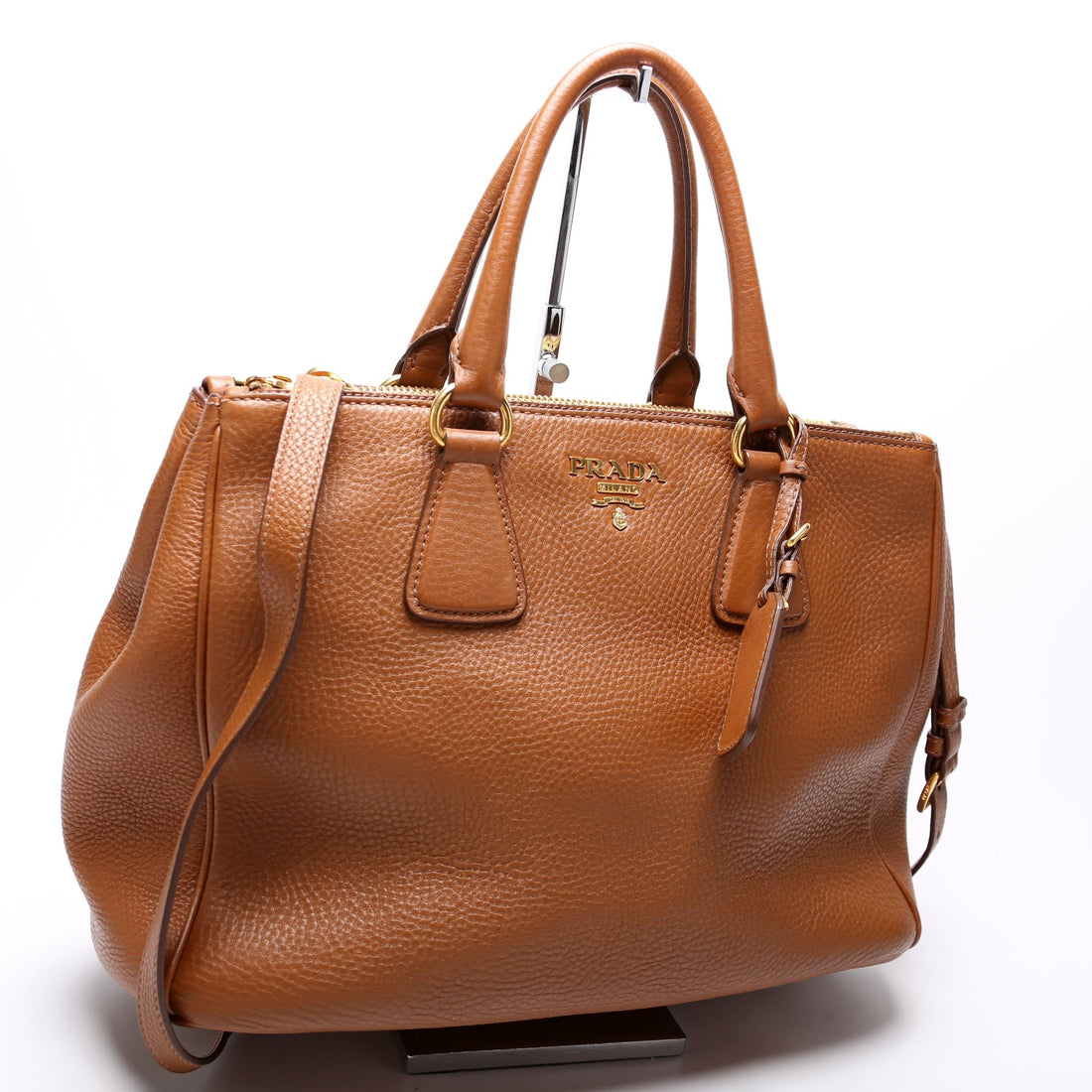 Vitello Daino Double Zip Tote Bag BN2420