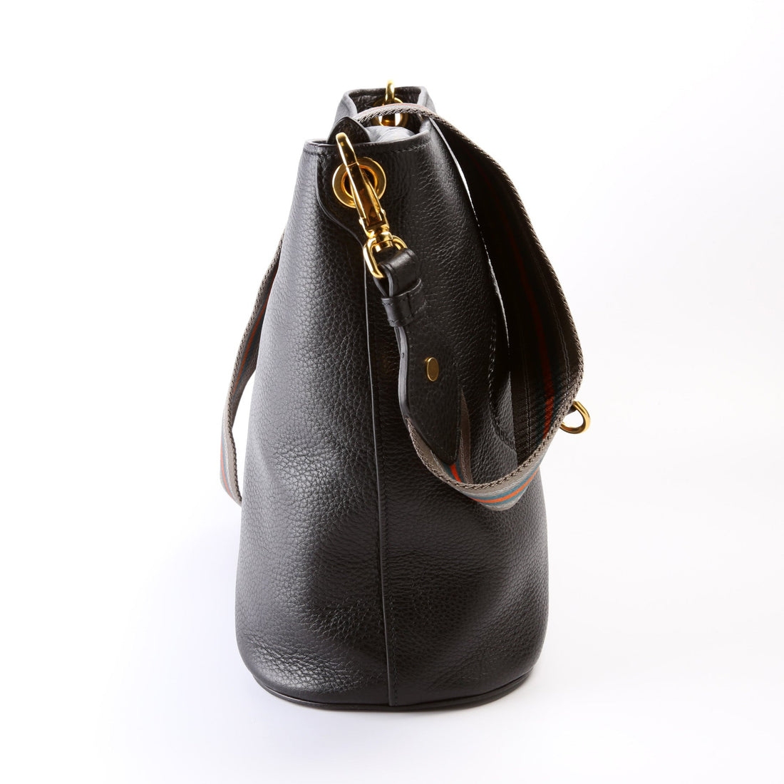 1BR057 Vitello Phenix Bucket Bag