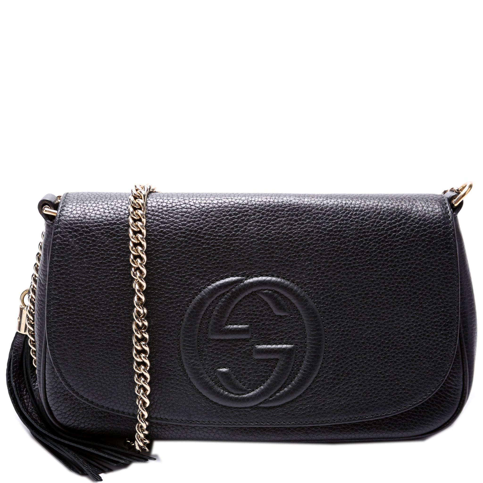 536224 Soho Chain Tassel Flap