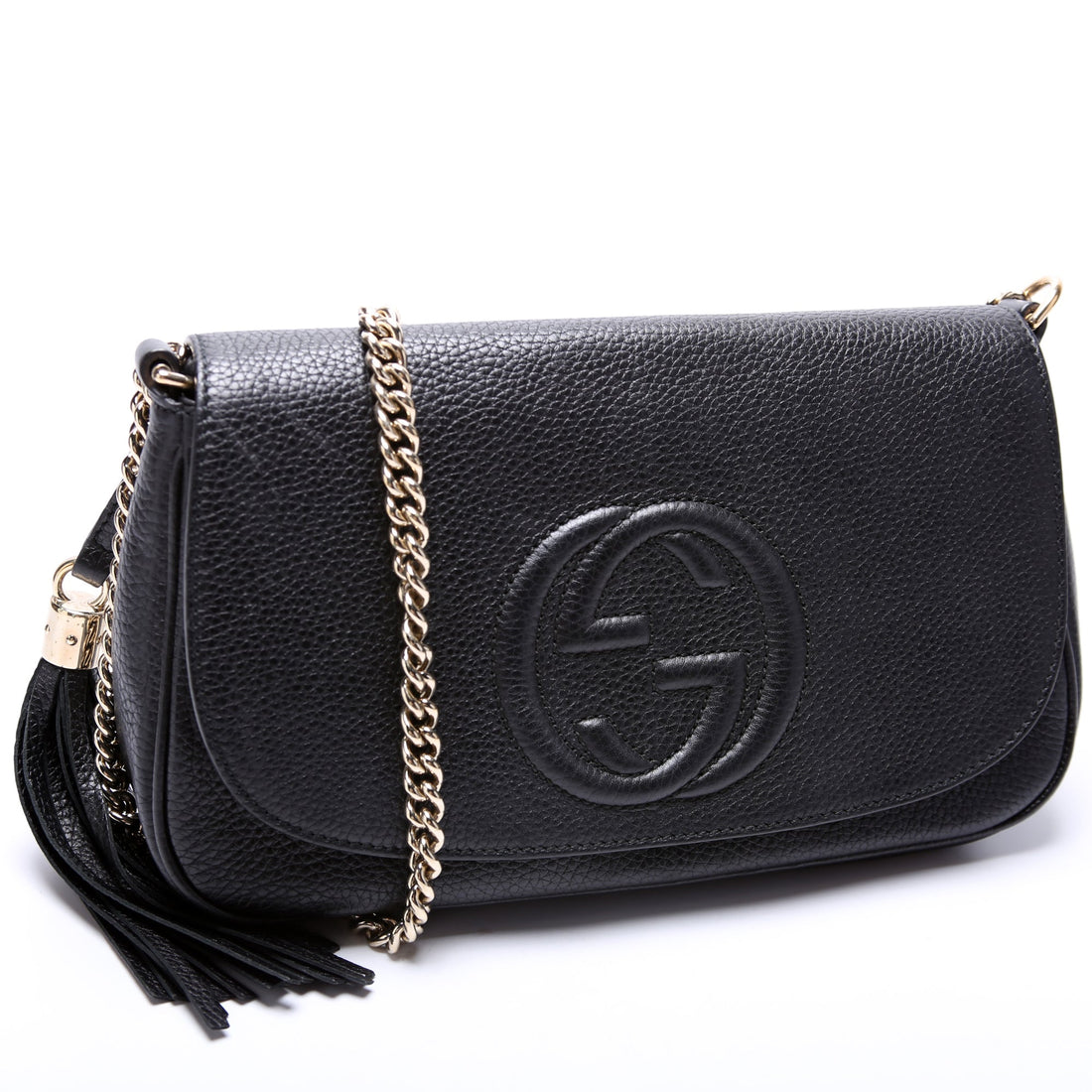 536224 Soho Chain Tassel Flap