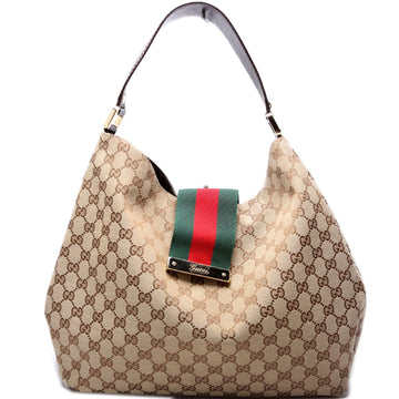 211933 GG Canvas Web Hobo