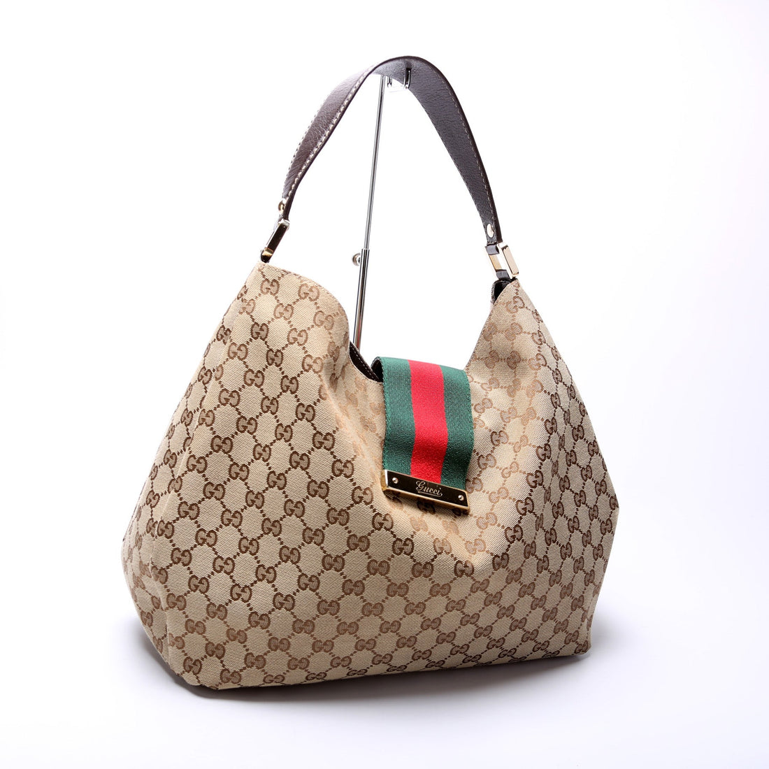 211933 GG Canvas Web Hobo