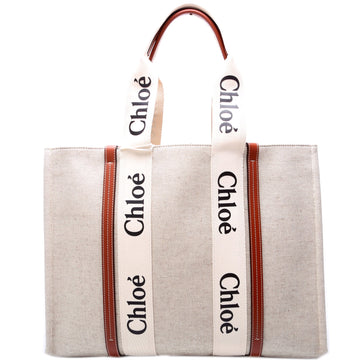 Woody Ribbon Tote Large